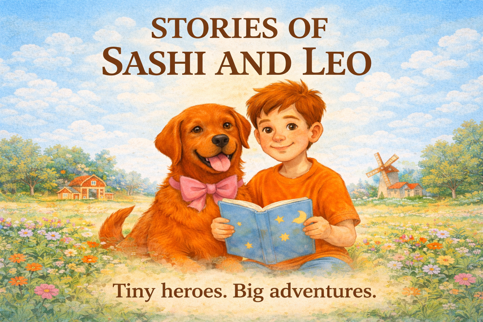 Stories of Sashi and Leo hero artwork